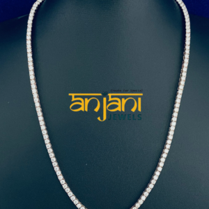 Iced 5MM Moissanite Tennis Chain, 925 Sterling Silver, Customized Jewelry